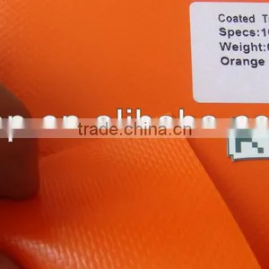 PVC Coated Tarpaulin 1000x1300D 20x18 650g Orange thumbnail-2