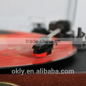 2016 Portable Retro USB SD Bluetooth Radio Turntable Player thumbnail-2