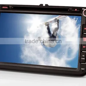 8" Car Mp3 Player Usb Map Dvd Bluetooth For VW PASSAT SEAT Altea Amarok Golf 5 6 Sharan Scirocco thumbnail-2