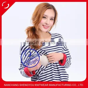 Maternity Clothing, Maternity Clothes, Casual Maternity T-shirt Dresses thumbnail-1