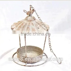 Vintage Wholesale Metal Garden Bird Feeder With Dome thumbnail-1