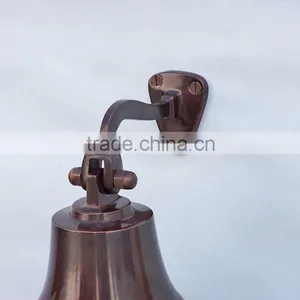 Solid Brass Antique Rust Free Nautical Bell Boat Ship Bells NBB 007 thumbnail-4