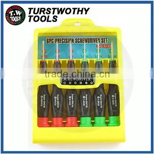 6PCS Taiwan for PC Electronic Laptop CR-Mo Short Blade Precision Screwdriver Set thumbnail-1
