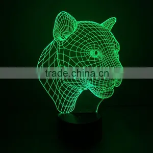 Color Change 3D Leopard LED Light thumbnail-1