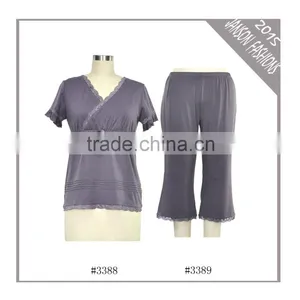 Capri Pajama Set Women Pijama thumbnail-1