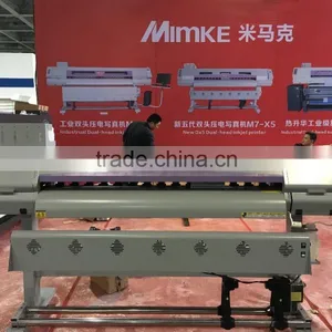 High Quality 1.6m x5 Inkjet Eco Solvent Printer M76-X5 thumbnail-1