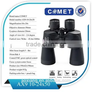 AX9 COMET Powerful Zoom 10-24x50 Adjustable Binocular thumbnail-1