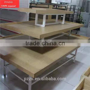 AA Cosmetic Display Stand Metail and Wood for Retail Shoe Rack Display thumbnail-6