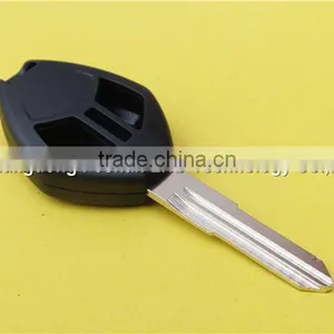 Blank Replacement 2 Buttons Uncut Right Groove Blade Remote Key Blank Mistubishi Car Key thumbnail-5