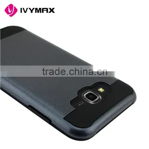 China Supplier Top Seller Hybrid Brushed Metallic Protector Phone Cover for Samsung Galaxy J7/J700 (2015) thumbnail-6