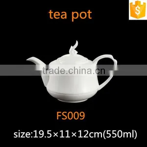 Unique Design 550ml Tea Pot Ceramic Bone China Coffee Pot thumbnail-2