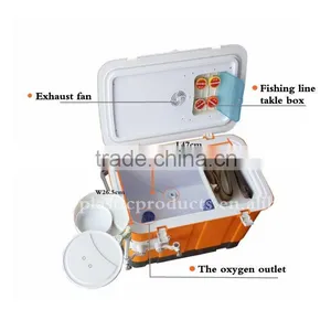 2016 Type B Good Quality Oxygen Fishing Box With Oxygen Pump thumbnail-1