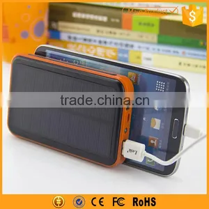 Outdoor 10000mAh Flashlight Power Bank Solar Full Capacity thumbnail-3