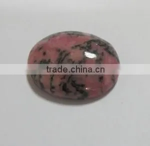 Rhodonite 20*30mm Oval Cabs-loose Gemstone and Semi Precious Stone Cabochon Beads for Jewelry Components thumbnail-1