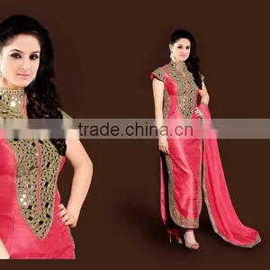 LONG GEORGETTEDESIGNER SUIT thumbnail-5