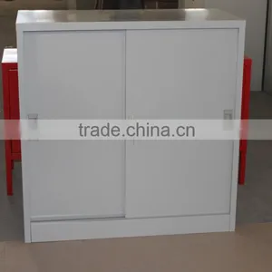 Sliding Door Shoes Storage Steel Shelf With 3 Layers thumbnail-2