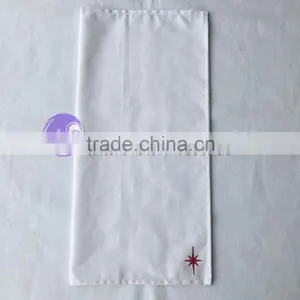 100% Cotton Fabric White Embroidered Dinner Cocktail Table Napkin thumbnail-4