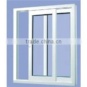 LIYUAN Factory Supplier White UPVC Window Frame Sliding Casement Plastic Door Frame thumbnail-1