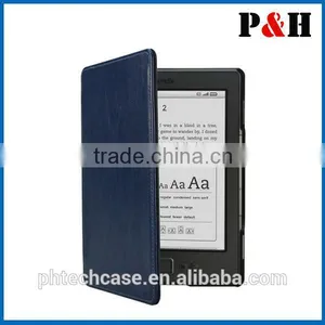 Leather Case Cover Wallet for Amazon Kindle 4, Lagging Leather Case, PU Leather Case thumbnail-4
