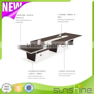 Modern Meeting Room Furniture 12 Seater Conference Table BS-H4815 Quality Choice thumbnail-5