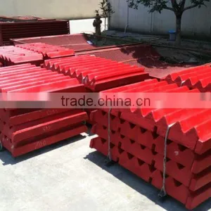 JAW CRUSHER PARTS FIXED AND MOVABLE JAW PLATE thumbnail-5