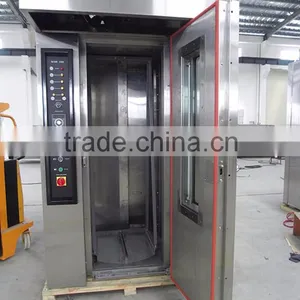 High Quality 16 Trays Bakery Electric Rotary Oven With CE Approved thumbnail-3