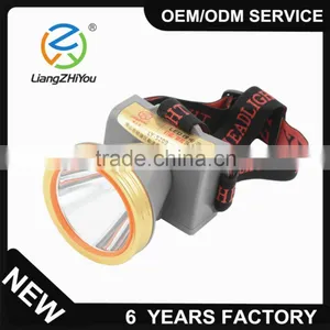 High Level Powerful Led Coal Miners Headlamp With Lithium Ion Battery thumbnail-1
