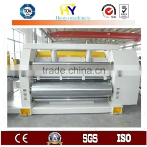 HY-280S Fingerless Type Single Facer Machine/Corrugated Board Equipment/2 Ply Corrugated Paper Production Line thumbnail-1