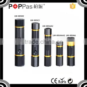 POPPAS-LM 005 Series Rechargeable Design Aluminum Alloy Xpe 3w Led Flashlight thumbnail-1