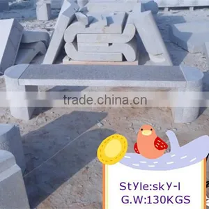 SKY-L Garden Stone Bench thumbnail-1