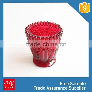 Wholesale Windproof Thick Glass Candle Holder thumbnail-4