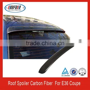 3 Series Coupe 2 DOOR FOR Bmw E36 Rear Roof Spoiler Carbon Car Body Parts thumbnail-1