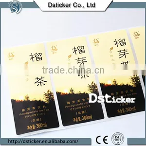 Wholesale Custom Logo Printed Drink Label thumbnail-2