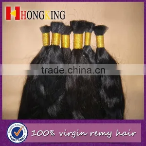 Indian Virgin Remy Human Hair Bulk Without Weft thumbnail-1