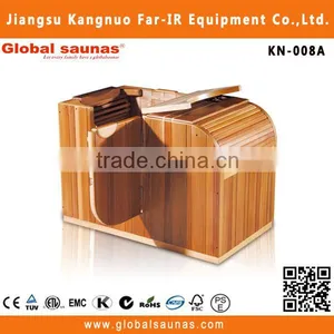 2015 Outdoor Spa Sauna Half Body Far Infrared Sauna for Sale ZL-008(A) thumbnail-1