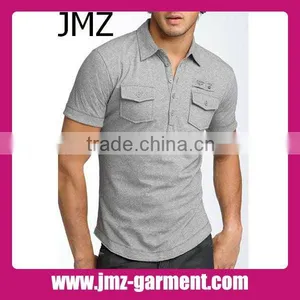 100% Cotton Pocket Polo Shirts 2013 Design thumbnail-1