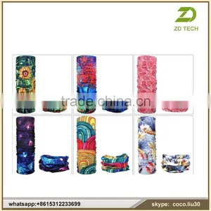 Free Sample Custom Printing Multifunctional Seamless Bandana ZDS1992 thumbnail-1
