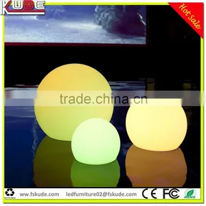 IP68 Waterproof Floating Led Light up Pool Ball/plastic Sphere Ball for Outdoor thumbnail-3