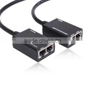 35M Extender HDMI Over Cat5 Cat6 Cable up to 35M HDMI Extender 1080p With Exquisite Appearance thumbnail-3