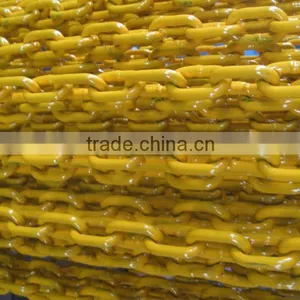 Yellow Painted G80 EN818-2 Standard Lifting Chain thumbnail-1