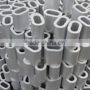Alu Cable Stops Sleeves for 1-60mm Wire Rope Swage Clip thumbnail-5