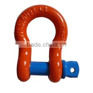 Drop Forged Hardware Alloy Steel/carbon Steel Lifting Hoist G209 Omega Shackle(carbon Steel) thumbnail-2