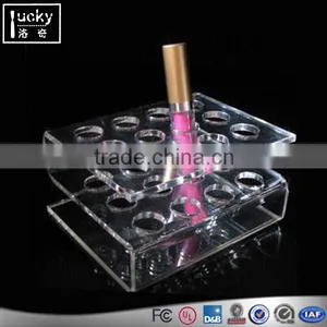 Acrylic 12 Lipstick Holder Display Stand,Acrylic Lipstick Risers thumbnail-1