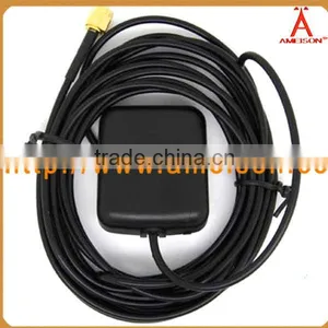 Antenna Manufacturer SMA Male Connector Magnetic Mount RG174 3M Cable 5dBi Glonass Gps Gsm Wifi Antenna thumbnail-1