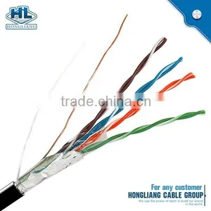 Copper Clad Aluminum Conductor PVC Insulation 4x1x0.50mm Cat5 Cat3 Network Cable thumbnail-3