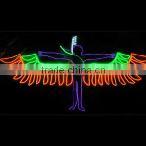 High Luminance &Long Life Decorative Light Wire / EL Light Wire / Electroluminescent Wire thumbnail-1