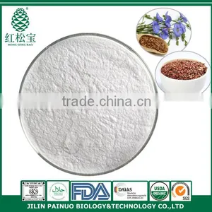 HSB Manufacturer High Quality Edible Linseed Extract Powder Flaxseed Oil Powder thumbnail-1