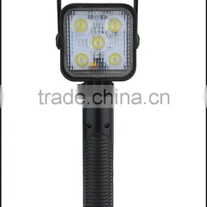 Miner's Hand Lamp 15W LED Work Light Voltage 12/24V Waterproof IP67for Mining Idustry or Cars thumbnail-2
