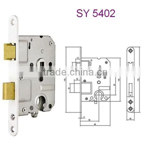5402 Euro Profile Cylinder Lock Stainless Steel Door Lock Door Handle Lock Pick in Jiangsu thumbnail-1