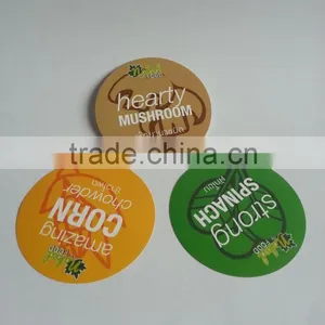 Green Color Printed Round Stickers thumbnail-3